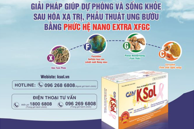 GHV Ksol ra đời đáp ứng sự mong đợi của những bệnh nhân ung bướu